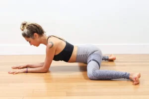 Frog Pose exercise