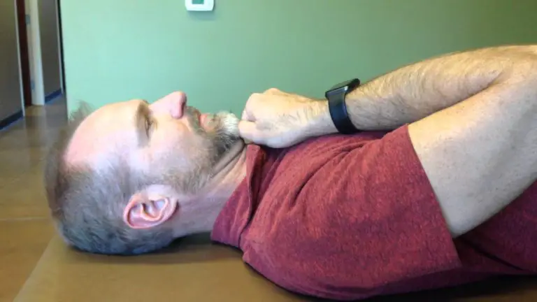 Longus colli muscle strengthening exercise