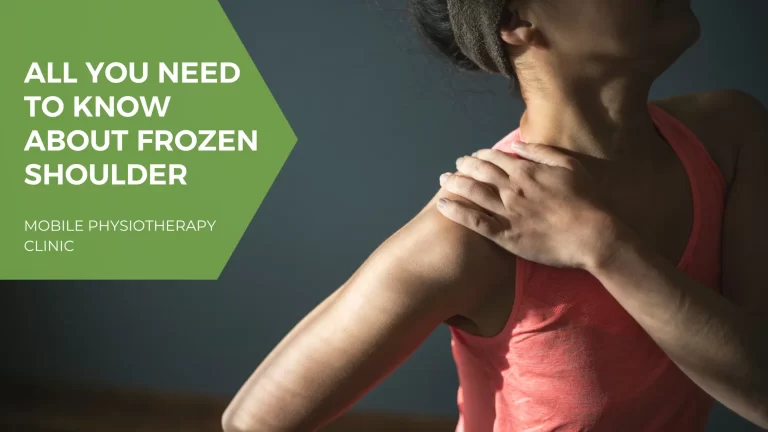 All you need to know about Frozen Shoulder