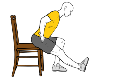 Hamstring Stretches While Sitting