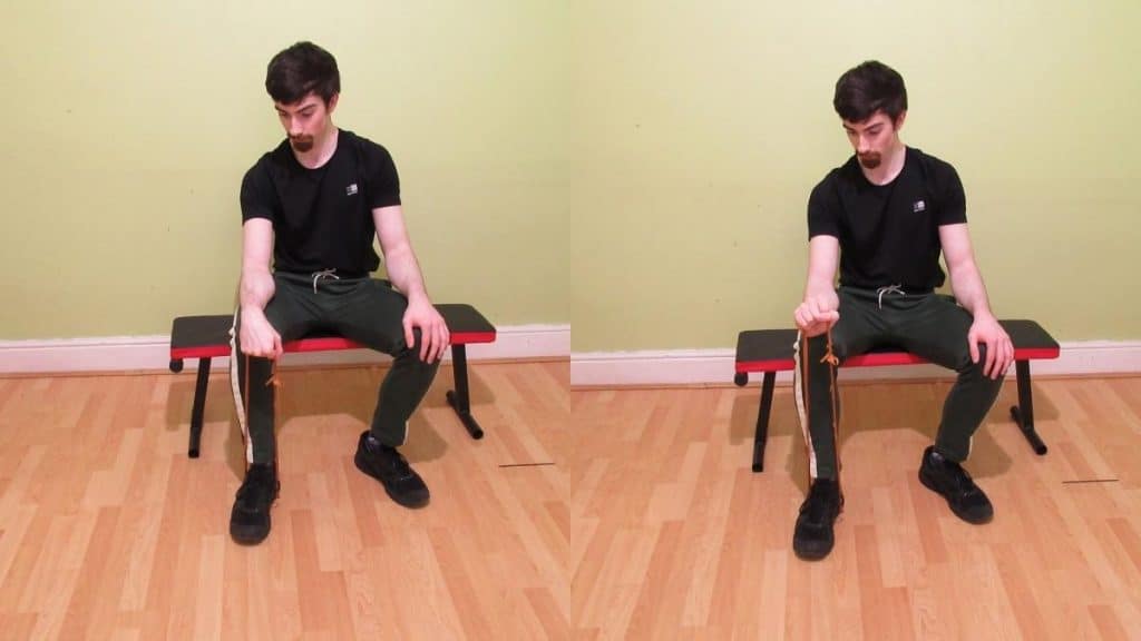 Strengthening exercise with resistance band
