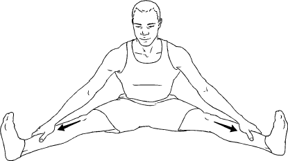Long adductor stretching