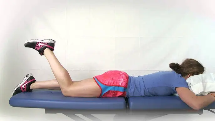 Prone hamstring curl