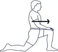 Half-Kneeling Hip Flexor Stretch