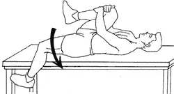 Supine Hip Flexor Stretch