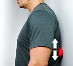 Lower Trapezius Stretch With Ball