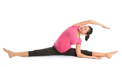 Wide-Leg Side Bend