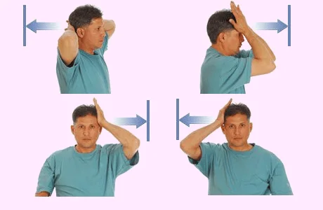 Isometric neck exercise