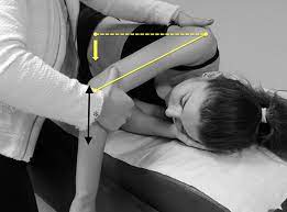 posterior capsule stretch exercise of frozen shoulder