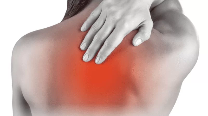 upper back stomach pain