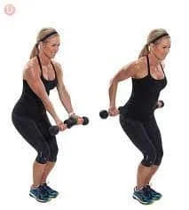 Rear Lunge With a Double-Arm Row