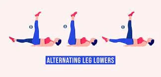 Alternating Leg Lowers