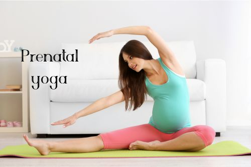 Prenatal Yoga Poses | Virabhadrasana 1 | Warrior 1 - Little Lotus Yoga