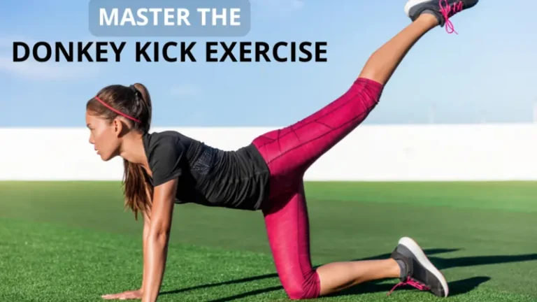 Donkey Kick Exercise