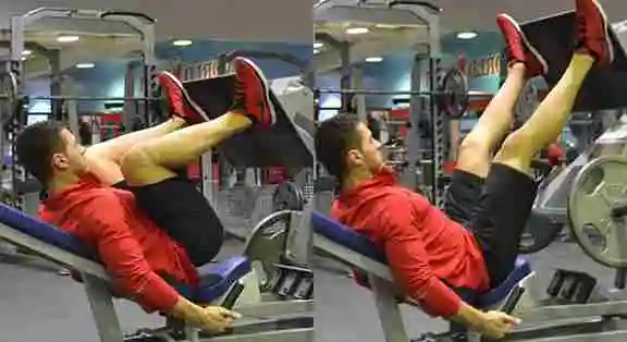 High Foot Placement Leg Press