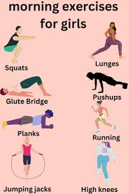 Morning Exercise for Student Girls