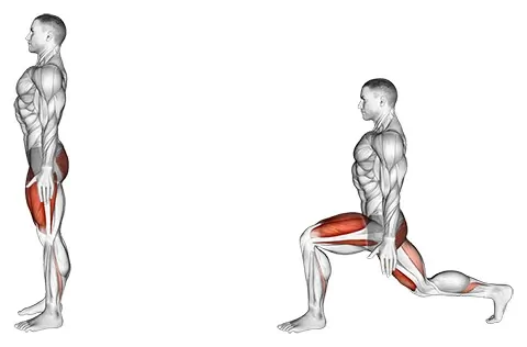 Stationary Reverse Lunge
