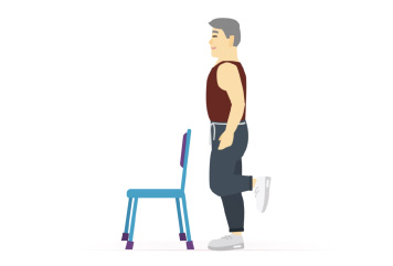 Single-leg stands