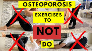 What Exercises Should be Avoided With Osteoporosis