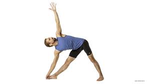 Extended Triangle Pose