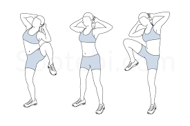 Standing Side Crunches
