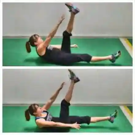 Alternating V-Up Exercise