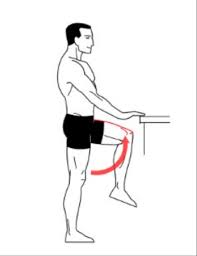 standing leg marches